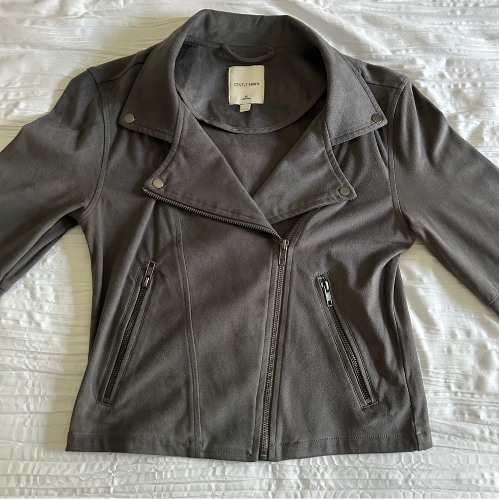 Gentle Fawn Faux Suede Jacket